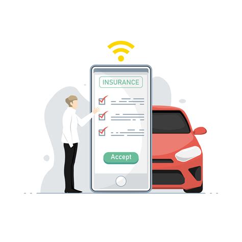 Check personal car insurance claim online on smartphone, Digital ...