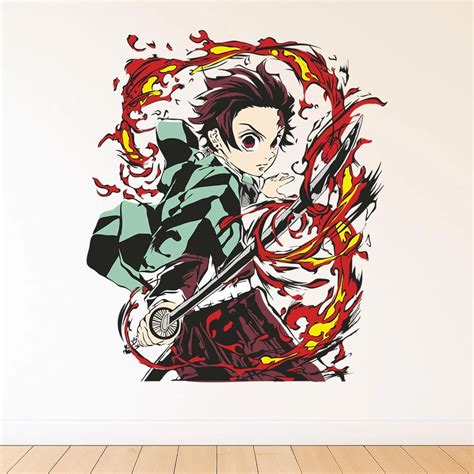 Buy Large Size Wall Decal - Tanjiro Kamado online from Adefex Store