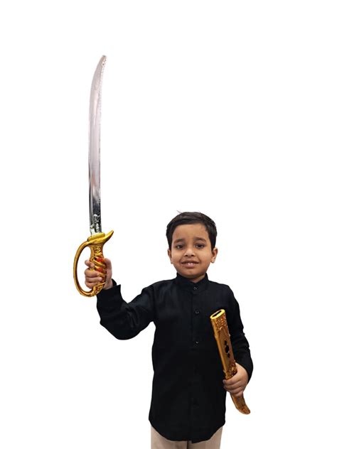 Buy Indian Sword Talwar Fancy Dress Accessory for Kids/Adults Online ...