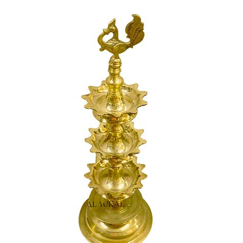 BRASS ANNAPAKSHI HEADED DEEPASTHAMBHAM – Alackal Bell Metals