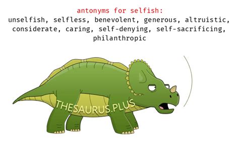 28 Selfish Antonyms. Full list of opposite words of selfish.
