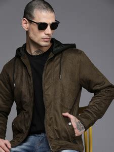 WROGN Full Sleeve Solid Men Jacket - Buy WROGN Full Sleeve Solid Men ...