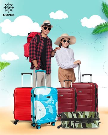 NOVEX Overnighter Small Laptop Trolley Bag | Overnight Business Spinner ...