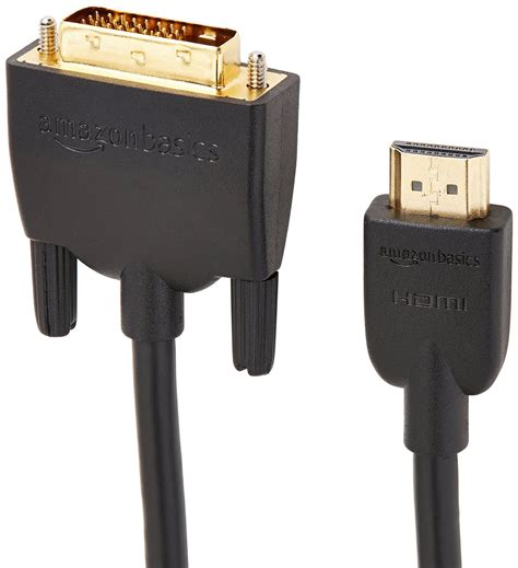 AmazonBasics HDMI to DVI Adapter Cable - 6 Feet (Latest Standard) N9 ...
