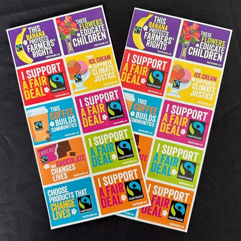 Fair Trade Sticker 的图像结果