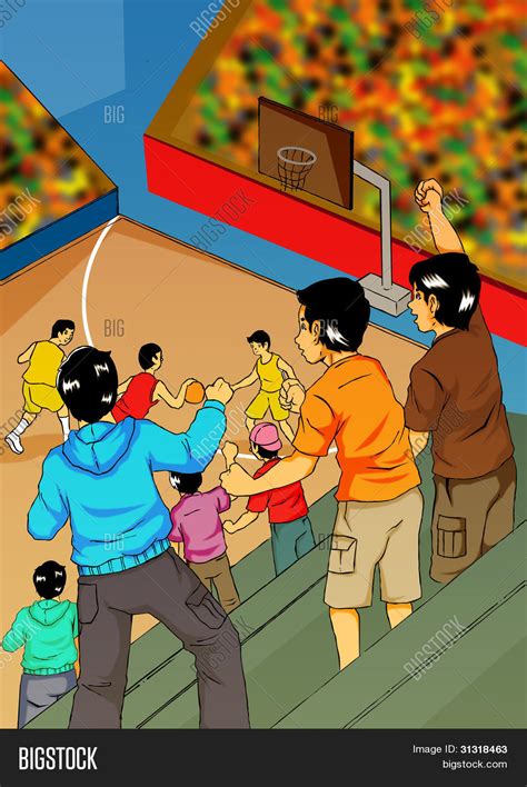 Basketball Game Cartoon 的图像结果