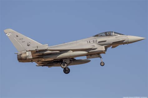 Spanish Air Force (Ejército del Aire) Eurofighter EF2000 Typhoon (C.16 ...