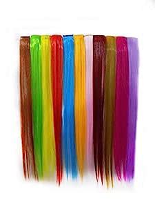 Buy Wizme Synthetic Colored Hair Extensions For Styling Women Hairs ...