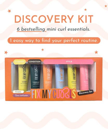 DISCOVERY KIT - 6 bestselling minis – Fix My Curls