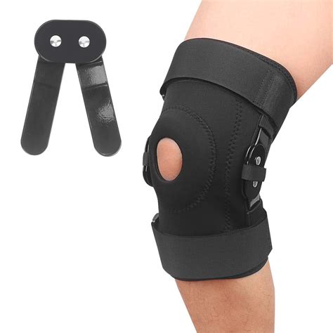 Hinged Knee Brace Support for Swollen Arthritis, Ligament Torn Meniscus ...