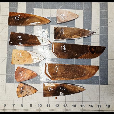 Page 2 Kay County Preforms, Flintknapping Slabs. – Flintknapping traditions