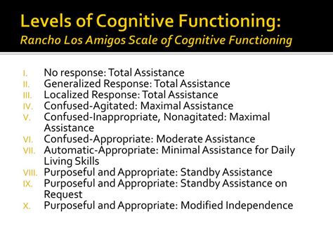 PPT - OTA 2: Lecture 6 Mental Health Traumatic Brain Injury Stroke ...