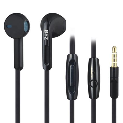 BYZ S720 original noodle-ear phone headset with a microphone wire ...