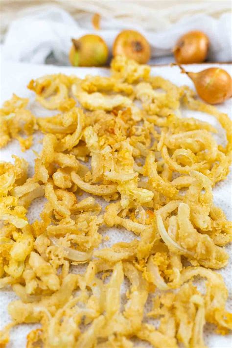 Gluten Free Fried Onions Recipe - Best Clean Eating