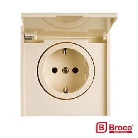 Jual Stop Kontak Inbow Outdoor Broco Colokan listrik dengan Penutup ...