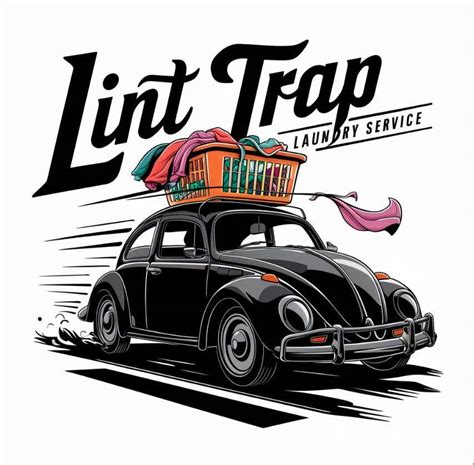 Lint Trap Laundry Service Logo Design | Freelancer