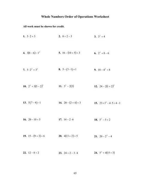 Image result for Ordering Whole Number Worksheet Printable