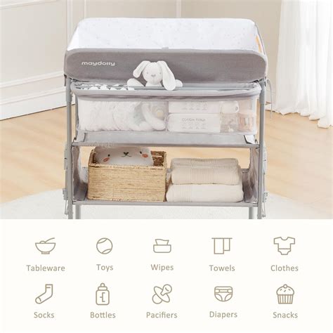 Maydolly Baby Changing Table, Portable Folding India | Ubuy