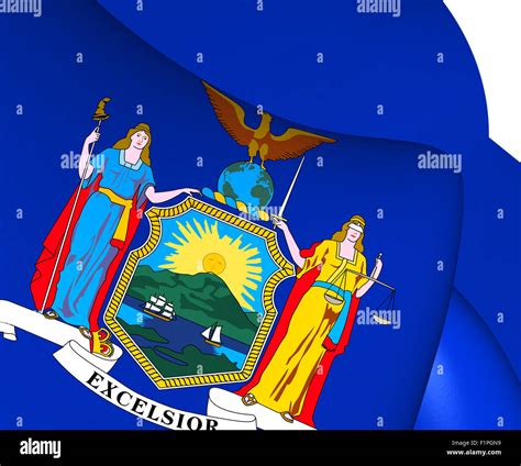 New york state flag hi-res stock photography and images - Alamy