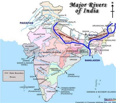practice 0n map mark River ganga and bhramaputra - Brainly.in