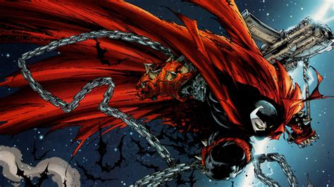 HD Spawn Comic Wallpaper: Dark Hero in Action
