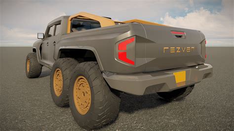Rezvani Hercules 6X6 - 3D Model by AlphaGroup