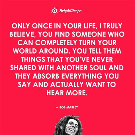 20 Bob Marley Love Quotes for Captions and Social Media - Bright Drops