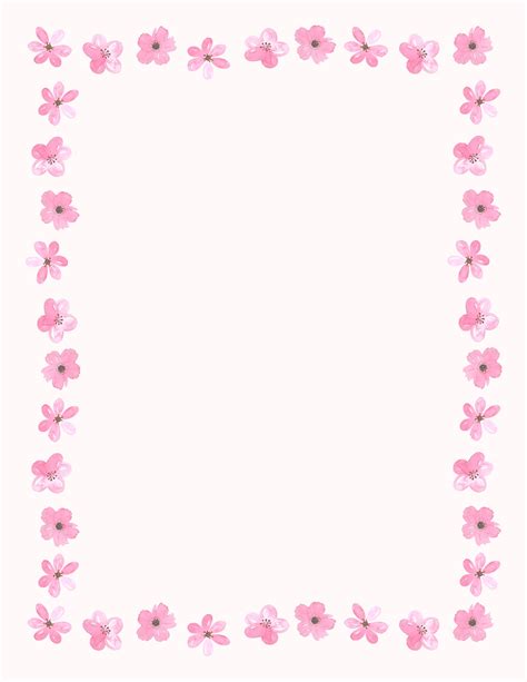 Printable Frames Borders Sheets - Printables Hub