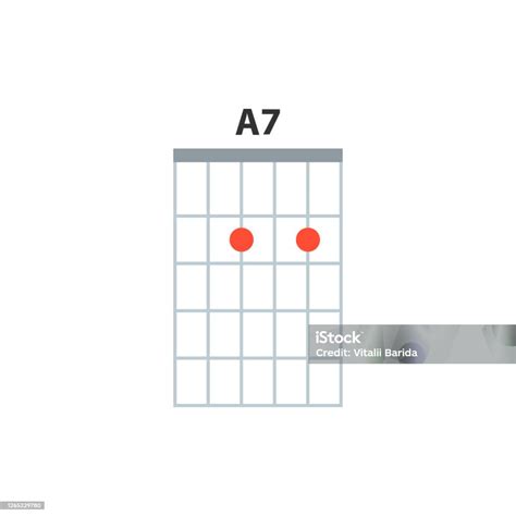 A7 Guitar Chord Icon Stock Illustration - Download Image Now - Acoustic ...