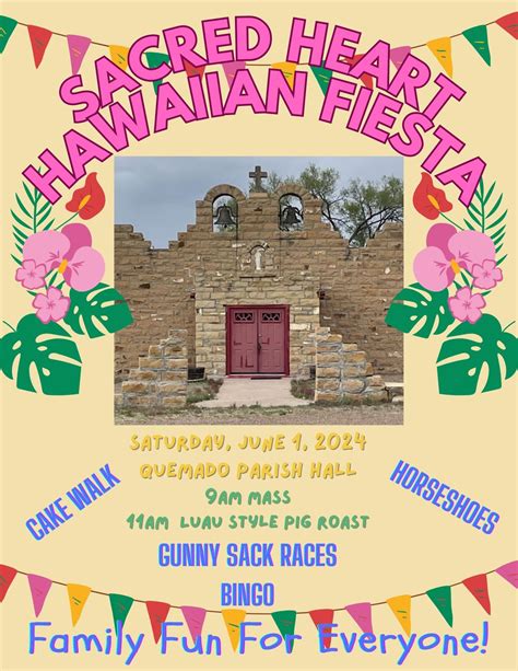 Quemado Hawaiian Fiesta, Sacred Heart Catholic Church, Quemado ,nm, 1 ...