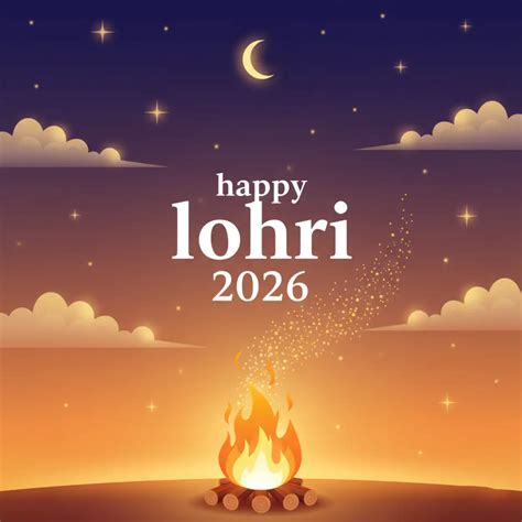 🔥 Happy Lohri 2026 Wishes With Photo Background Free Download 2026