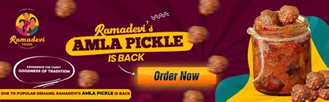 Homemade Sweets - Snacks - Pickles - Podis - since 1997 – RAMADEVI FOODS