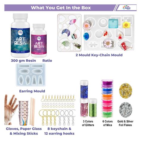 Resin Jewelry Making Kit | DIY Jewelry Craft Kits – Indo Kraft