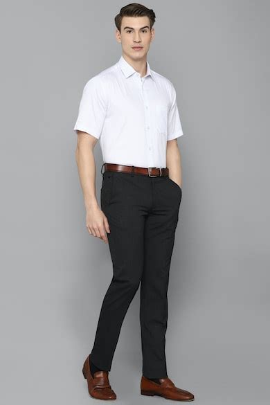 Buy Men White Slim Fit Print Half Sleeves Formal Shirt Online - 735495 ...