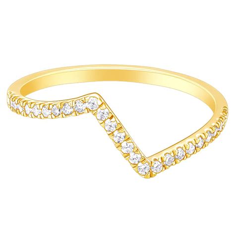 GIVA 925 Silver Golden Edgy Waves Ring, Fixed Size,US-6| Gifts for ...