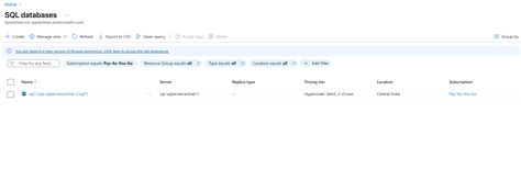 SQL Server HyperScale 的图像结果