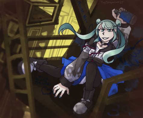 Trying to draw a 2022 Vocaloid song every day till 2023 [22/31] 🚀 Hello Builder / ハロービルダー 🚀 : r ...