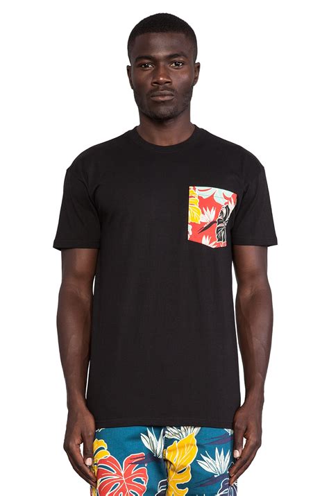 10 Deep Tribes Pocket Tee in Black | REVOLVE