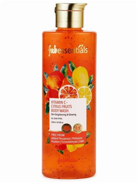 Buy Fabessentials Vitamin C Citrus Fruits Body Wash - 250ml | Orange ...