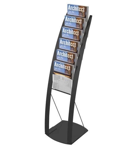 Magazine Racks: Contemporary Floor Display Stand – Studio GKW