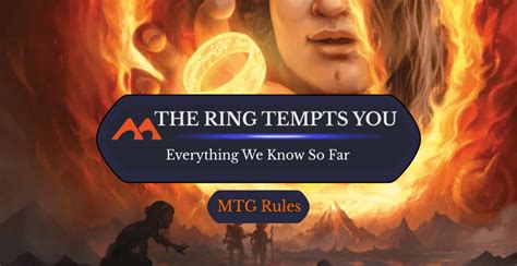 The Ring Tempts You in MTG: Everything We Know So Far - Draftsim