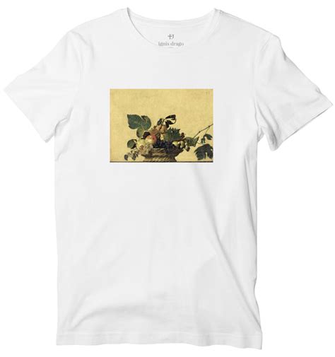 Basket Of Fruit Art T-shirt - Caravaggio - World’s Best Graphic T ...
