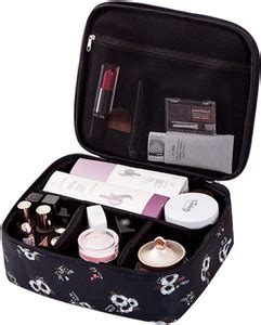Favria Portable Water Resistant Travel Cosmetic Makeup Bag Women Girls ...