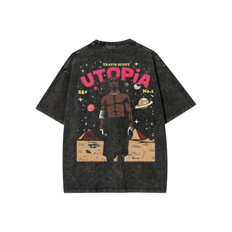 TRAVIS SCOTT ACID WASH OVERSIZED T-SHIRT – PillowTalk