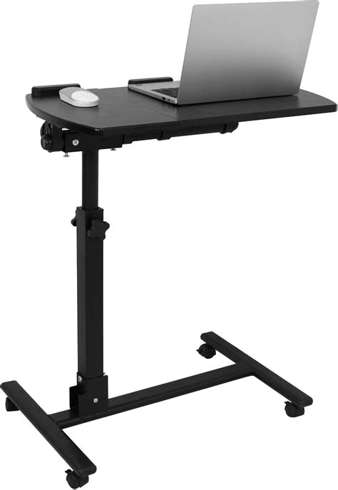 Buy SUPER DEAL Angle & Height Adjustable Rolling Table Desk Laptop ...