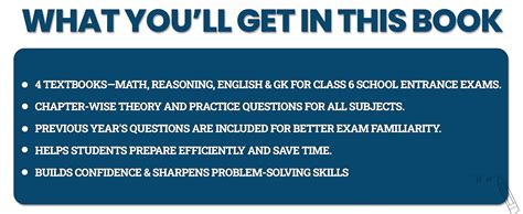 Examcart One For All Class 6 School Entrance Exam Combo 2027 ...