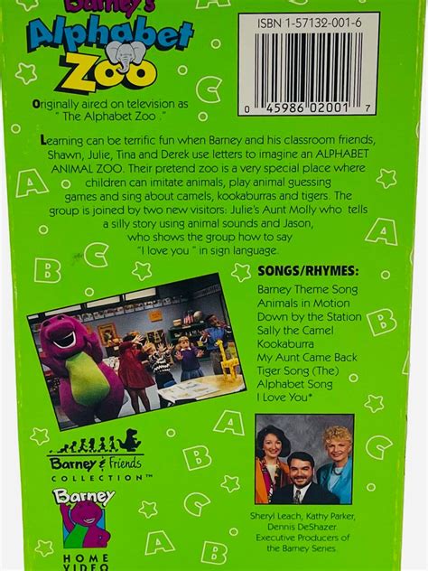 Barney Alphabet Zoo Version Demo Part 的图像结果