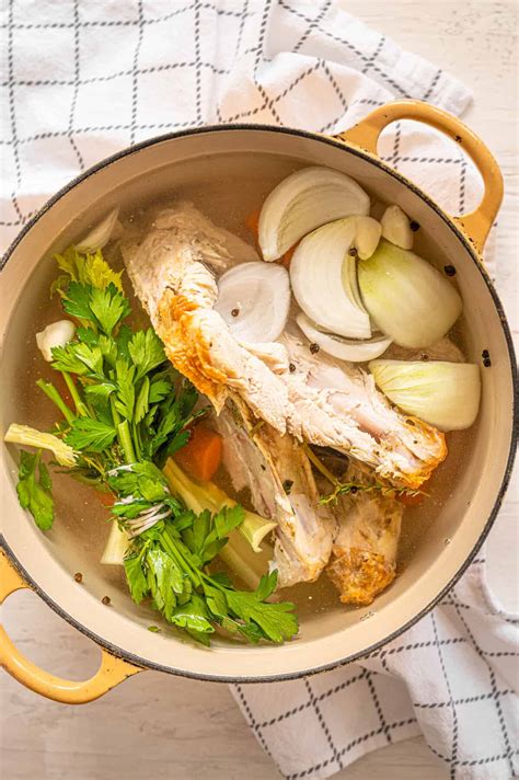 How To Cook Chicken Soup From Carcass