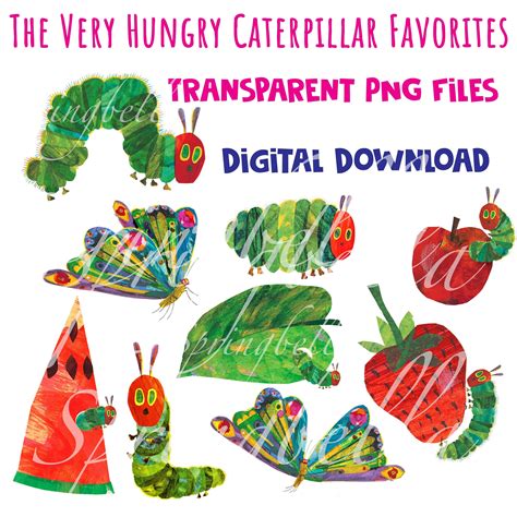Very Hungry Caterpillar Clip Art The Very Hungry Caterpillar Fabric