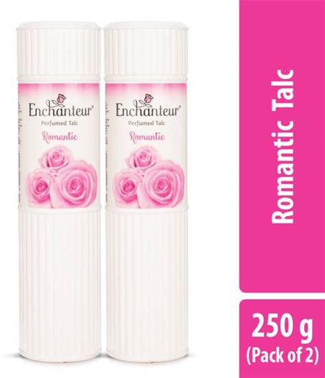Enchanteur Romantic Perfumed Talc with Roses & Jasmine Extracts - Price ...